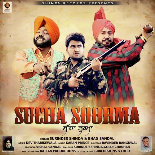 download Surinder Shinda, Bhag Sandal  Sucha Soorma mp3 Single Tracks song 