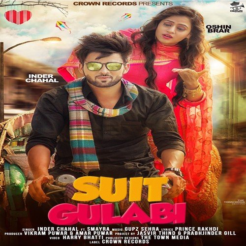 download Inder Chahal, Smayra  Suit Gulabi mp3 Single Tracks song 