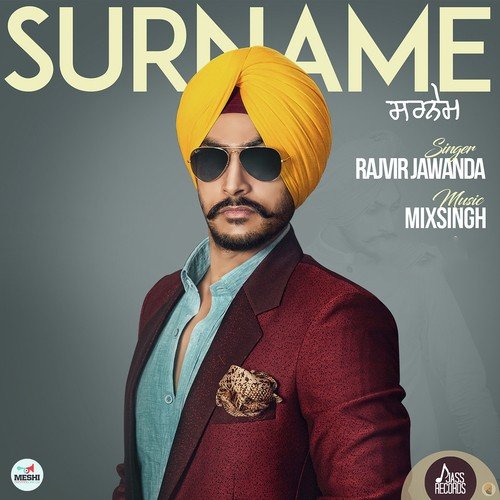 download Rajvir Jawanda  Surname mp3 Single Tracks song 