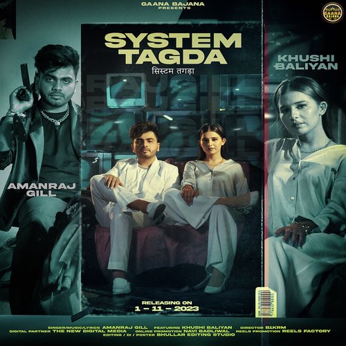 download Amanraj Gill, Vishakha Chauhan  System Tagda mp3 Single Tracks song 