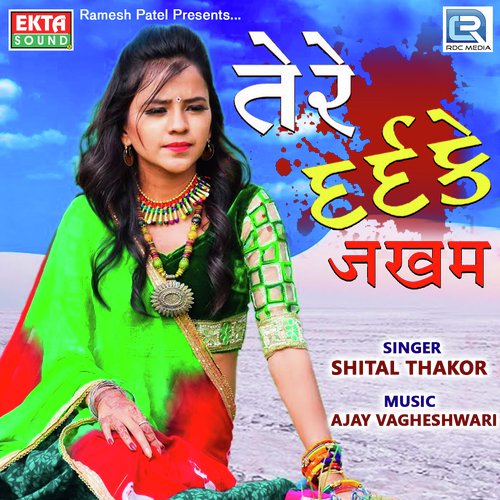 download Shital Thakor  Tere Dard Ke Zakham mp3 Single Tracks song 