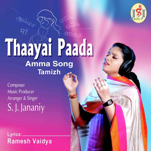 download S.J. Jananiy  Thaayai Paada mp3 Single Tracks song 