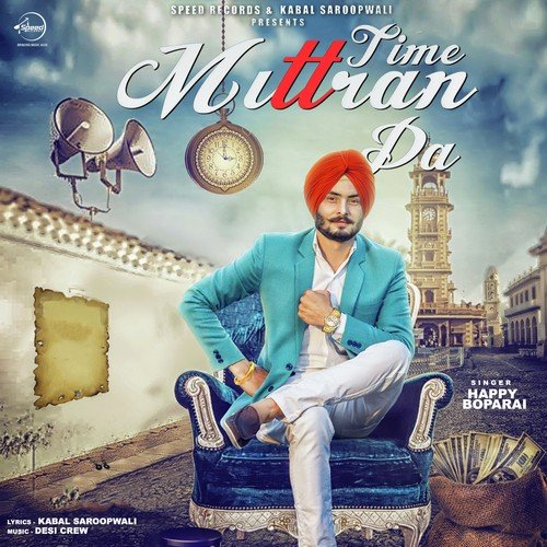 download Hapee Boparai  Time Mittran Da mp3 Single Tracks song 