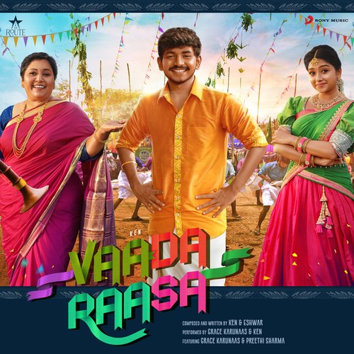 download Ken, Eshwar, Grace Karunaas, Ken, Eshwar & Grace Karunaas  Vaada Raasa mp3 Single Tracks song 