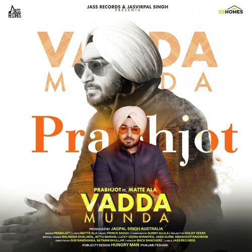 download Prabhjot, Matte Ala  Vadda Munda mp3 Single Tracks song 