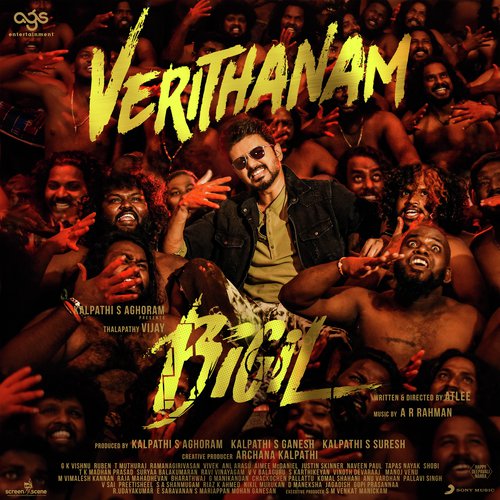 download A.R. Rahman, Vijay  Verithanam mp3 Single Tracks song 