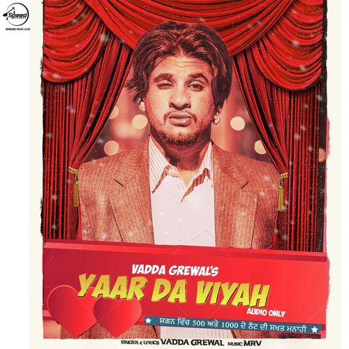 download Vadda Grewal  Yaar Da Viyah mp3 Single Tracks song 