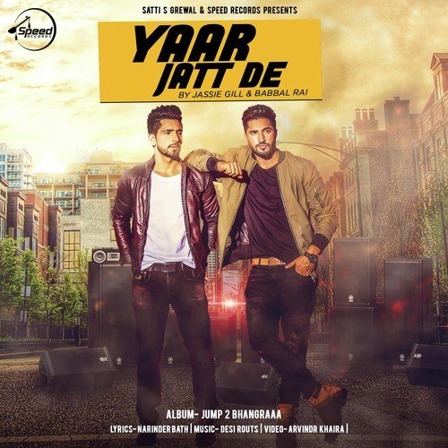 download Jassi Gill, Babbal Rai  Yaar Jatt De mp3 Single Tracks song 