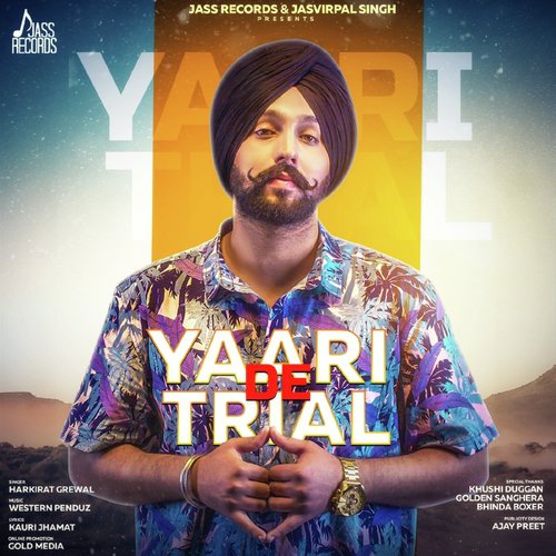 download HARKIRAT GREWAL  Yaari De Trial mp3 Single Tracks song 