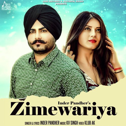 download Inder Pandher  Zimewariya mp3 Single Tracks song 