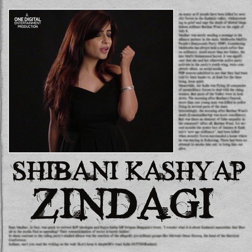 download Shibani Kashyap  Zindagi mp3 Single Tracks song 