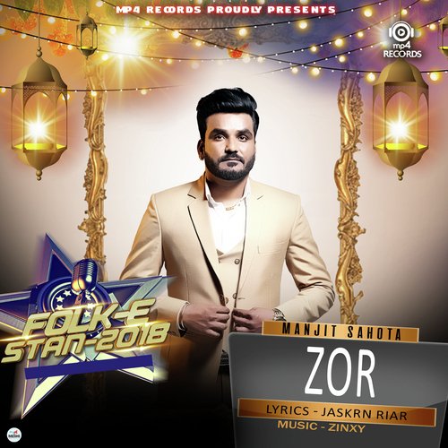 download Manjit Sahota  Zor mp3 Single Tracks song 